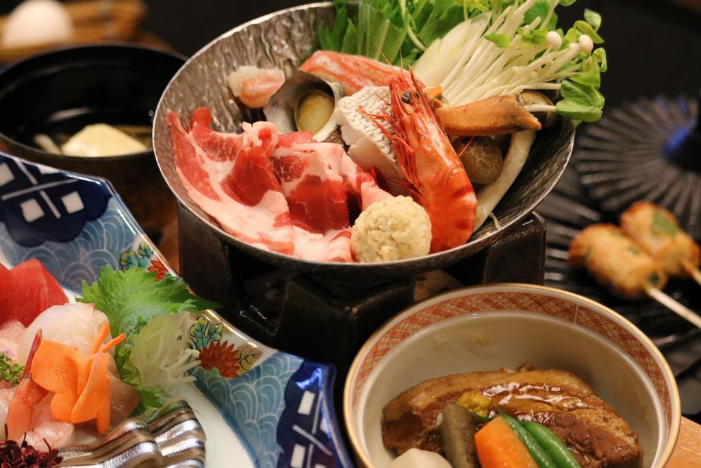 โรงแรมฮะนะ โนะ ออนเซน กินเซียว อิบุสึกิ ภายนอก รูปภาพ